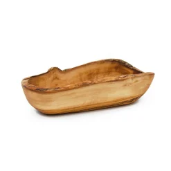 Online Olive Wood Rustic Serving Bowl, 27cm Tableware Brands|Serveware