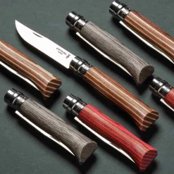 Brown Birch Sandvik Folding Knife Kitchen Knives