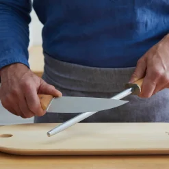 New Diamond Sharpening Steel, 25cm Kitchen Knives