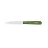 Best No 113 Khaki Beechwood Handle Serrated Paring Knife, 10cm Kitchen Knives