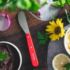No 117 Red Beechwood Handle Spreading Knife, 6cm Cutlery|Tableware Brands