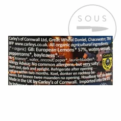 Organic Preserved Lemons, 700g Middle Eastern Ingredients|Sauces & Condiments