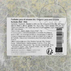 Online Organic Yuzu & Sesame Furikake, 25g Ingredients Brands|Japanese Ingredients