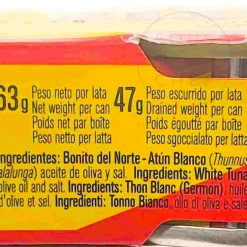 Bonito Fillets in Olive Oil, 2 x 63g Ingredients Brands|Spanish Ingredients