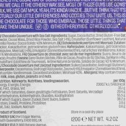 Sea Salt Oatm*lk Chocolate Bar, 120g Ingredients Brands|Chocolate & Sweets
