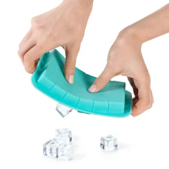 Clearance Covered Silicone Cocktail Ice Cube Tray Cocktail Making & Barware