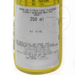 Online Hana Awaka Yuzu Sparkling Sake 5%, 250ml Japanese Ingredients|Drinks