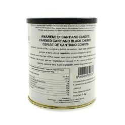 Outlet Amarena Candied Black Cherry, 1kg Ingredients Brands|Italian Ingredients