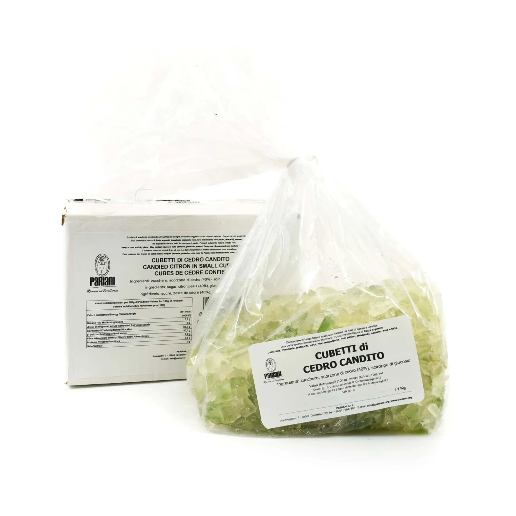 Online Candied Cedro Citron In Small Cubes, 1kg Ingredients Brands|Italian Ingredients