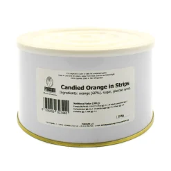 Discount Candied Orange In Strips, 2kg Ingredients Brands|Italian Ingredients