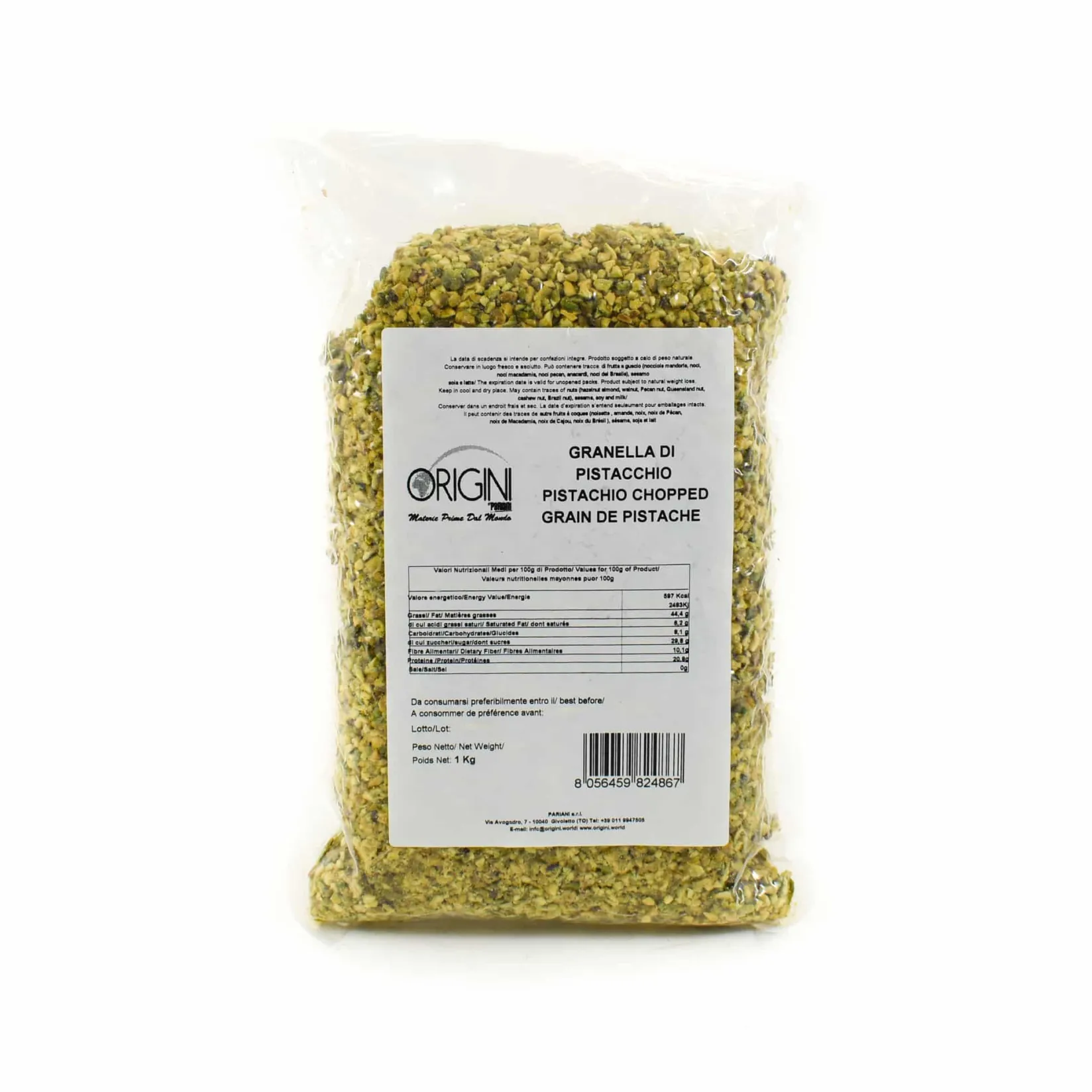 Clearance Chopped Pistachio, 1kg Ingredients Brands|Italian Ingredients