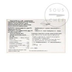 Discount Saffron Tagliatelle Egg Pasta, 250g Ingredients Brands|Italian Ingredients