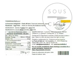 Tonnarelli Egg Pasta - for Cacio Pepe, 250g Italian Ingredients|Pasta, Rice & Beans