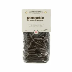Pasta L'Antica Black Squid Ink Pennette Pasta, 500g Ingredients Brands|Pasta, Rice & Beans