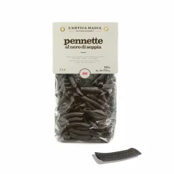 Pasta L'Antica Black Squid Ink Pennette Pasta, 500g Ingredients Brands|Pasta, Rice & Beans