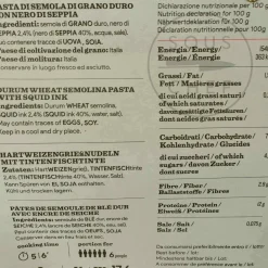 Hot Pasta L'Antica Black Squid Ink Tagliatelle, 500g Pasta, Rice & Beans|Ingredients Brands