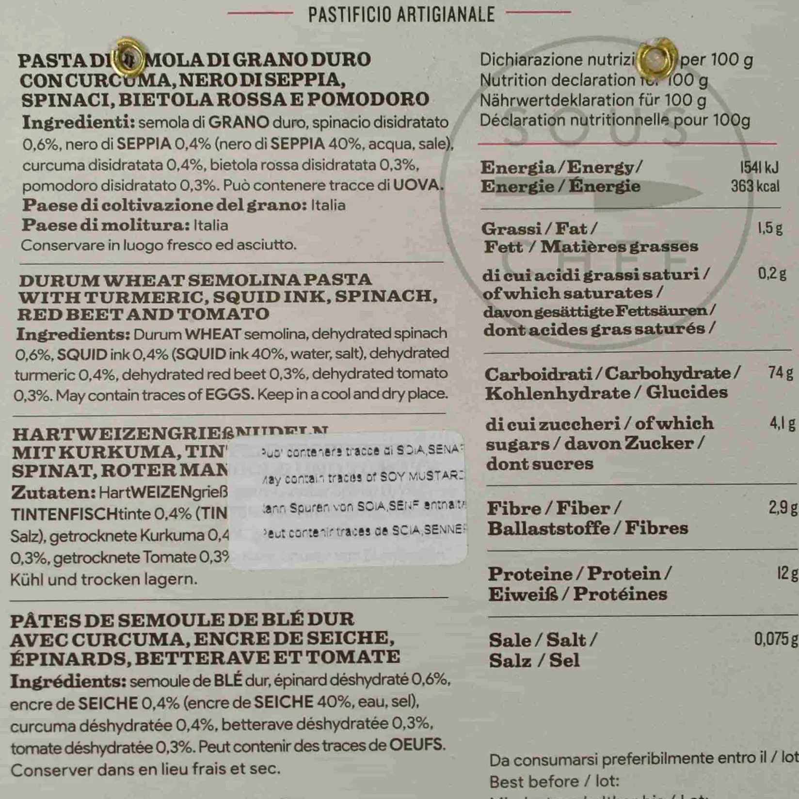 Outlet Pasta L'Antica Multicolour Pasta Gnocchetti, 500g Ingredients Brands|Pasta, Rice & Beans