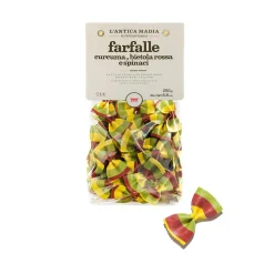 Online Pasta L'Antica Striped Farfalle with Turmeric, Beetroot & Spinach, 250g Pasta, Rice & Beans|Ingredients Brands