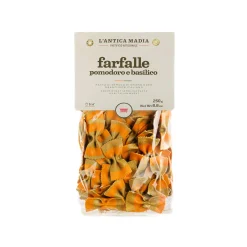 Online Pasta L'Antica Striped Farfalle with Tomato & Basil, 250g Pasta, Rice & Beans|Ingredients Brands