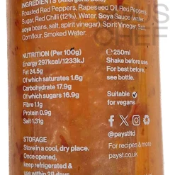 Hot Burnt Chilli Sauce, 250ml Ingredients Brands|Sauces & Condiments