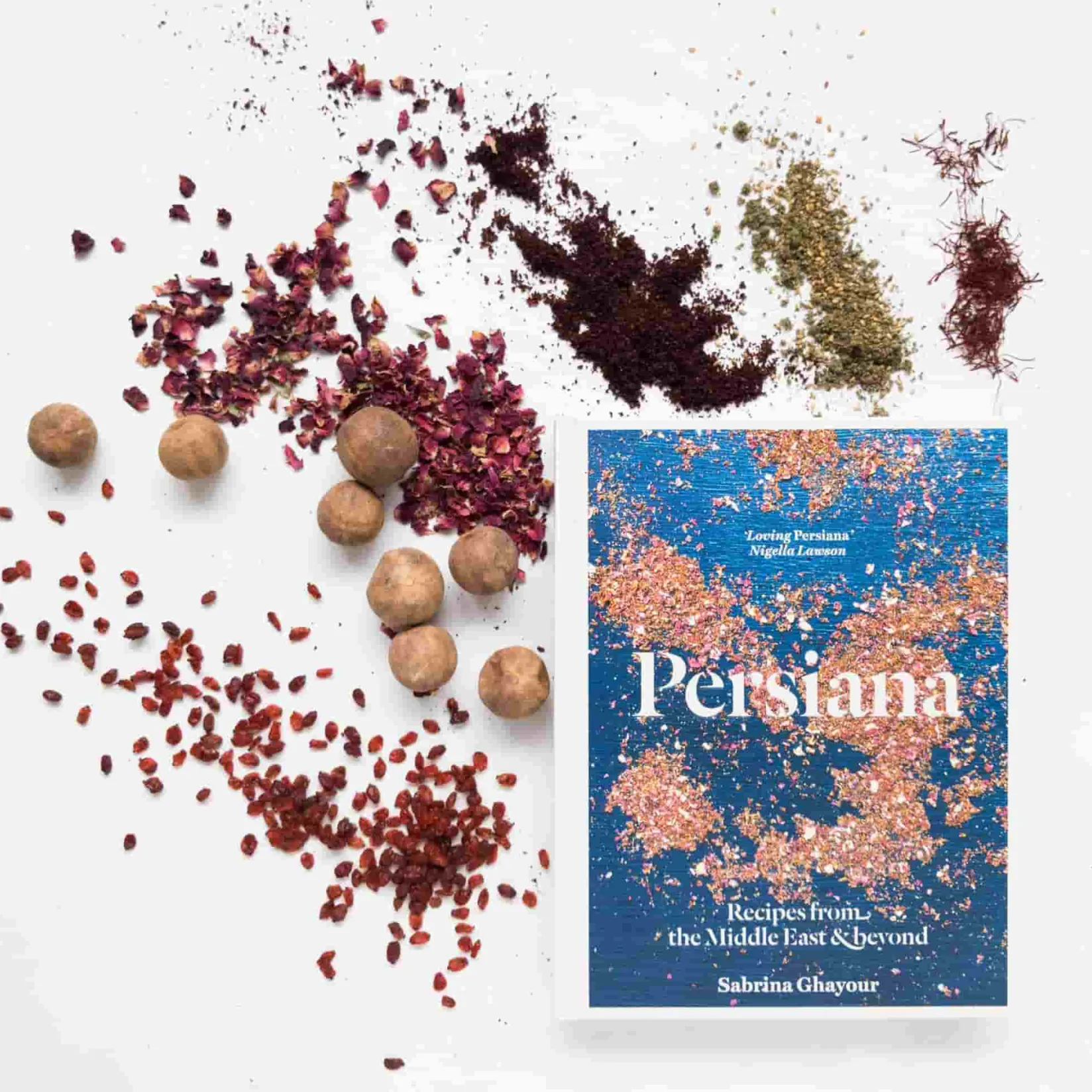 Persiana Cookbook Set Ingredients Brands|Middle Eastern Ingredients