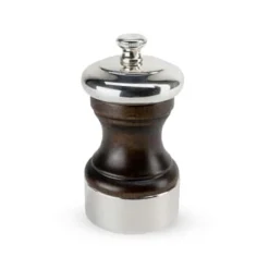 New Palace Wood & Silver Plated Pepper Mill, 10cm Table Setting|Kitchen Tools & Utensils