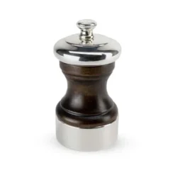 Best Palace Wood & Silver Plated Salt Mill, 10cm Table Setting|Kitchen Tools & Utensils
