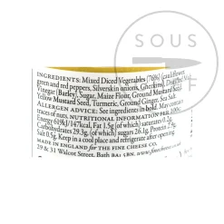 Clearance Piccalilli, 240g Ingredients Brands|Made In The Uk