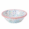 Hot Pink Dot Enamel Salad Bowl Tableware Brands