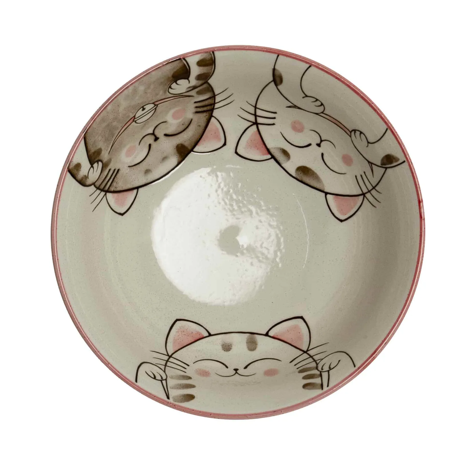 Best Pink Lucky Cat Japanese Ramen Bowl, 21cm Tableware Brands|Japanese Ingredients