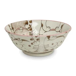 Best Pink Lucky Cat Japanese Ramen Bowl, 21cm Tableware Brands|Japanese Ingredients