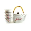 Discount Pink Sakura Tea Set, 800ml Japanese Ingredients|Japanese Tableware