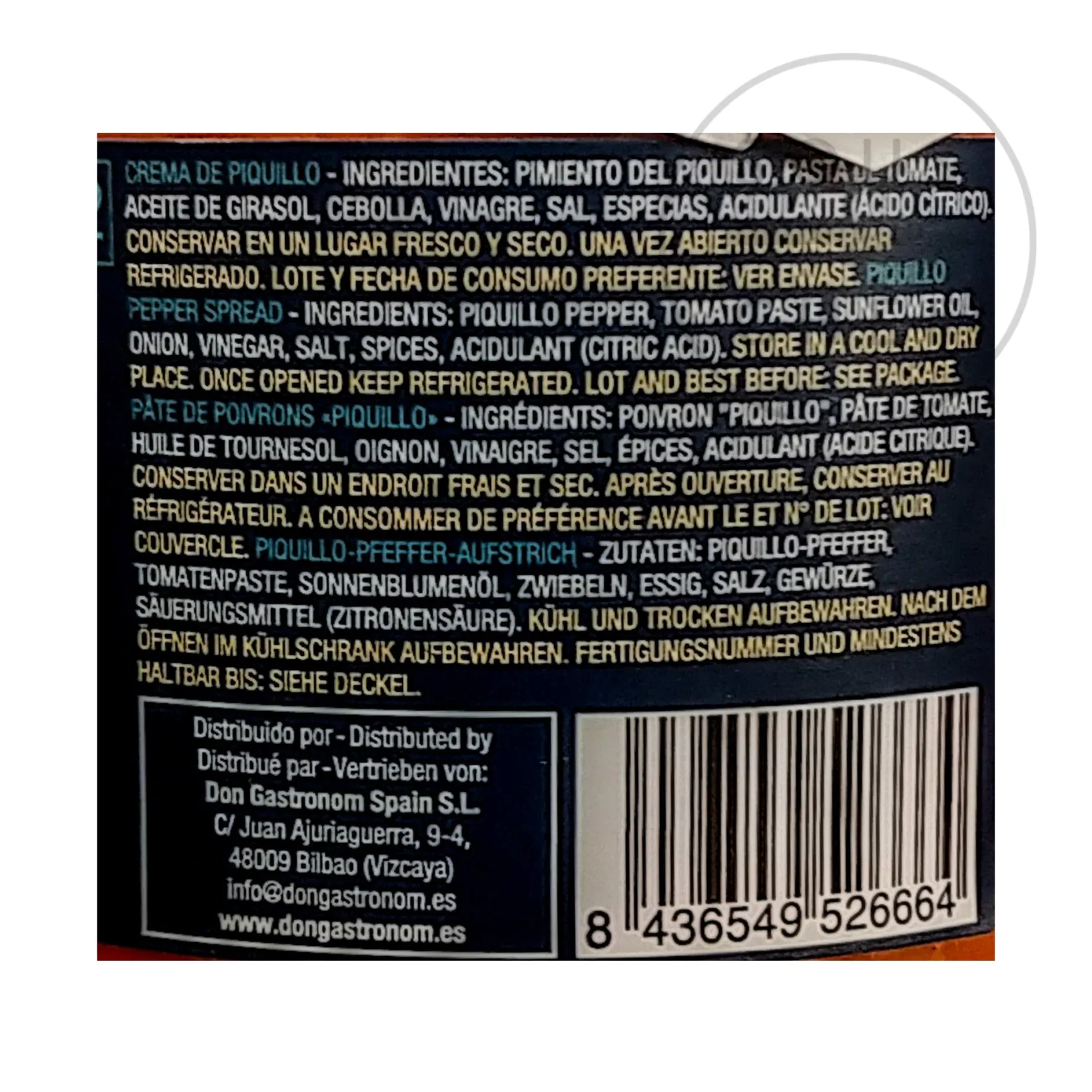 Online Piquillo Pepper Paste, 190g Ingredients Brands|Spanish Ingredients