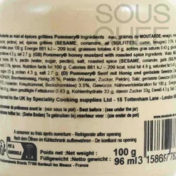 New Honey Mustard with Roasted Spices, 100g Ingredients Brands|Sauces & Condiments