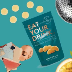 New Pornstar Martini 5V Alcoholic Cocktail Jelly Sweets, 160g Ingredients Brands|Chocolate & Sweets