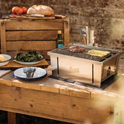 Outlet FlatDog Foldable & Portable BBQ American Ingredients|Food Smokers