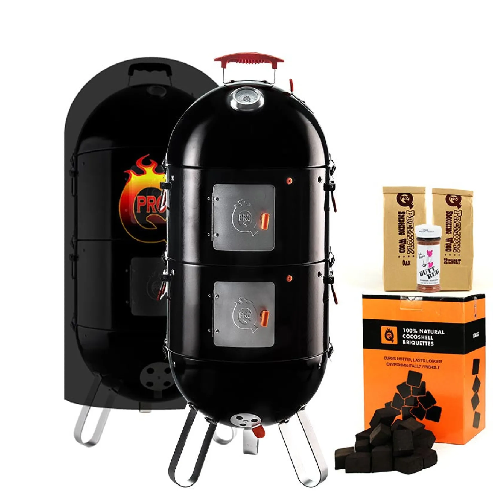 Hot ProQ Hot Smoking Essentials Kit American Ingredients|Food Smokers
