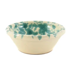Puglia Aquamarine Splatter Bowl, 12cm Italian Ingredients|Crockery & Dinnerware