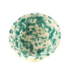 Puglia Aquamarine Splatter Bowl, 12cm Italian Ingredients|Crockery & Dinnerware