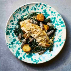 Online Puglia Aquamarine Splatter Bowl, 19cm Italian Ingredients|Crockery & Dinnerware