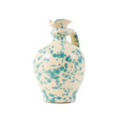 Sale Puglia Aquamarine Splatter Oil Bottle, 250ml Jugs & Bottles|Tableware Brands