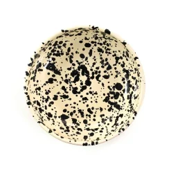 Puglia Black Splatter Bowl, 19cm Italian Ingredients|Crockery & Dinnerware