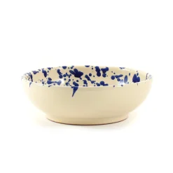 Puglia Blue Splatter Bowl, 19cm Italian Ingredients|Crockery & Dinnerware