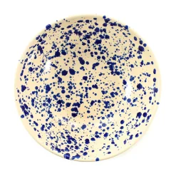 Discount Puglia Blue Splatter Large Salad Bowl, 28cm Italian Ingredients|Crockery & Dinnerware