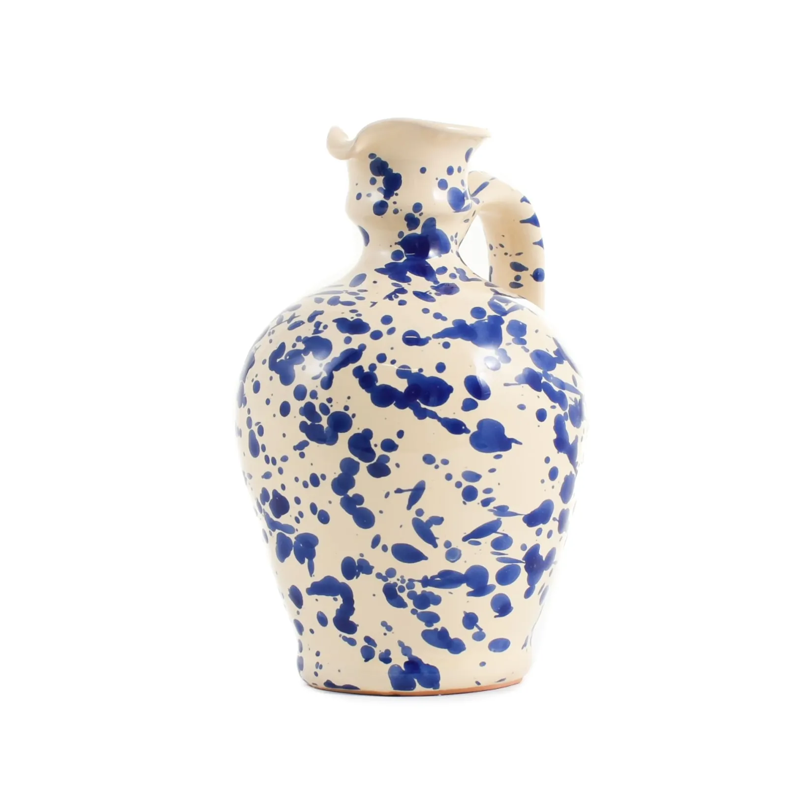 New Puglia Blue Splatter Oil Bottle, 250ml Jugs & Bottles|Tableware Brands
