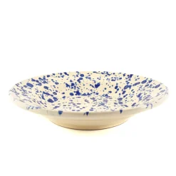 Clearance Puglia Blue Splatter Pasta Bowl, 29cm Tableware Brands|Italian Ingredients