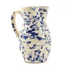 Hot Puglia Blue Splatter Pitcher Italian Ingredients|Tableware Brands