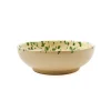 Hot Puglia Green Splatter Bowl, 19cm Crockery & Dinnerware|Bowls