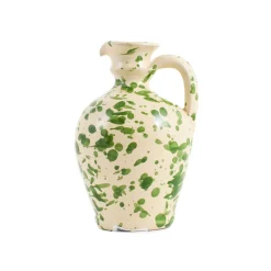 Clearance Puglia Green Splatter Oil Bottle, 250ml Jugs & Bottles|Tableware Brands