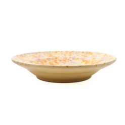 Outlet Puglia Lilac and Yellow Splatter Pasta Bowl, 29cm Crockery & Dinnerware|Bowls